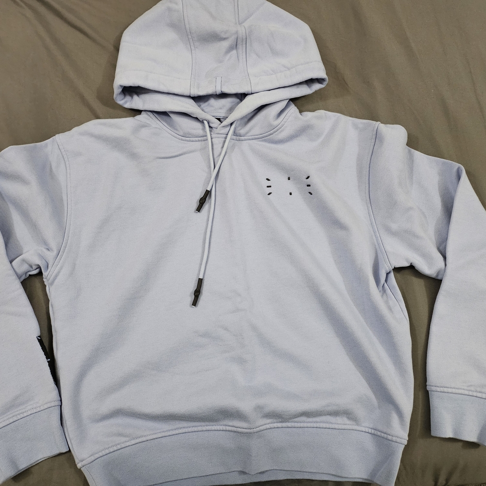 McQ by Alexander McQueen Light Gray Pullover Hoodie